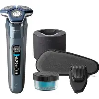 Philips Rasoir Series 7000 Rasoir électrique sec et humide bleu glacier avec