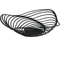 Alessi Corbeille à Fruits Alessi Trinity Basket Noir