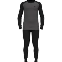 Odlo Active Warm Special Base Layer Set Noir,Gris XL Homme