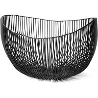 Serax Panier Tale Metal Sculptures Black
