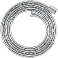 GROHE Flexible de douche RELEXAFLEX métal chromée 1,75m - 28139-000-gris-noir-Taille unique