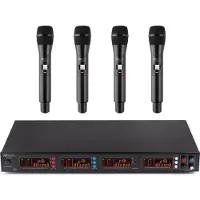 Power Dynamics PD504H Ensemble de micros sans fil UHF 4x casque + émetteur de po