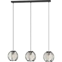 Eglo Conception de lampe suspendue de salle à manger Waverton 3x E27