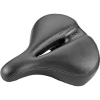 Bbb Selle de ville anatomique Cycling SoftShape Upright 220 noire - confort maximal...