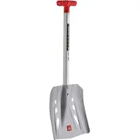Arva - Pelle de secours ultra-légè et ultra-efficace - Plume Alu en Aluminium - Rouge
