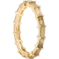 P D PAOLA Bague 'Paola' or / transparent