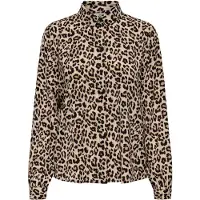 JDY Chemisier 'JDYBROOKE' beige / greige / noir
