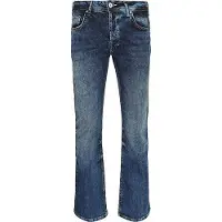 Ltb Hommes, Jeans, Tinman Heren Straight Jean - Donkerblauw - Blue Lapis Wash, Bleu, (33)