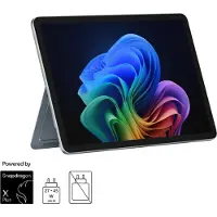 Microsoft Ordinateur Portable Hybride 2-en-1 avec écran tactile Surface Pro 12" Qualcomm Snapdragon X Plus 16 Go RAM 512 Go SSD Océan - Azerty Français