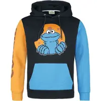 Sesame Street Sweat-shirt à capuche de - Macaron Le Glouton - S - 3XL - pour Homme - multicolore - Taille XL