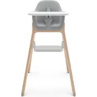 UPPAbaby Siège haute Ciro - Couleur : Chloe / Gris clair | Siège haute à hauteur réglable