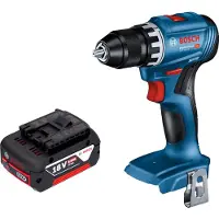Bosch Perceuse-visseuse sans fil GSR 18V-45 Professional 18 V 45 Nm sans balais + 1 batterie 5,0 Ah - sans chargeur