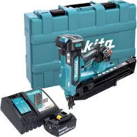 Makita DBN 901 RG1K Akku Nagler 18 V 50 - 90 mm Brushless + 1x Akku 6,0 Ah + Ladegerät + Koffer