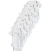 Next Barboteuse / body jaune / gris clair / rouge / blanc