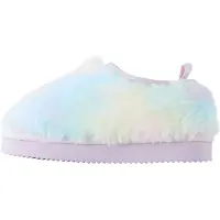 Next Pantoufle 'Shoot' bleu clair / jaune / vert clair / violet