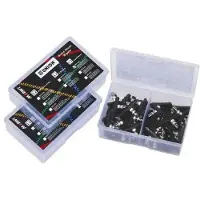 Union Btt Bs-400 Complete Rim Brake Pads 50 Units Clair