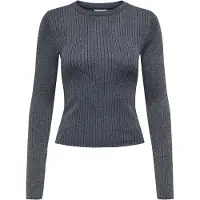 JDY Plum Lurex Knit Sweater Femmes