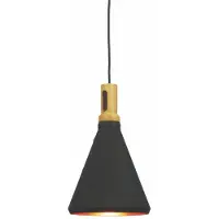 Artdelight Lampe suspendue Cornet Ø 26 cm