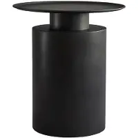 101 Copenhagen - Pillar - Table Basse Burned Black | Tall