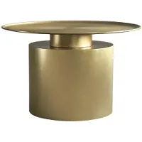 101 Copenhagen - Pillar - Table Basse Brass | Low
