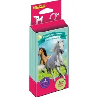 Panini Blister - - Collection de cartes pour les fans de chevaux - Contient 3 pochettes de 8 cartes + 1 carte en édition limitée