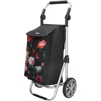 Beagles Alberische Lebensmittel Trolley Blume schwarz