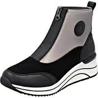 Remonte Bottines gris / noir