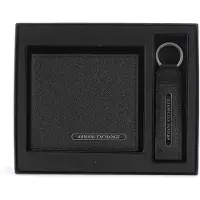 Armani Exchange Porte-monnaies 'BARCELONA' noir