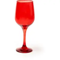 Excelsa Set De 6 Verres Monterosso Verre 7,2x7,2x22 cm Rouge