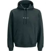 Jack & Jones Sweat-shirt 'JORNorrebro' vert foncé / blanc