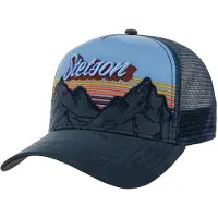 Stetson Casquette de - Trucker Cap Mountain Mist - pour Unisexe - bleu/gris - Taille Standard