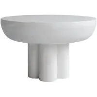 101 Copenhagen Crown Table - Table de Crown Bone White | Low