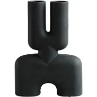 101 Copenhagen Vase Double Cobra Black | Medio
