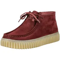 Clarks Chukka Boots 'Torhill Hi' lie de vin
