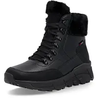 Rieker Bottes à lacets noir