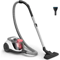 Philips Aspirateur sans sac 77db blanc arctique/pêche - - XB2142-09 - série 2000