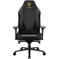 Subsonic Apollon Classic/gold Top Gaming Chair Noir