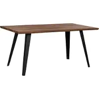Beliani Table De Repas Witney Marron