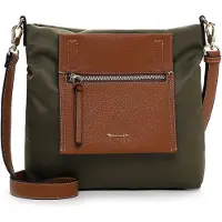 Tamaris Sac bandoulière 'Fabrizia' cognac / olive
