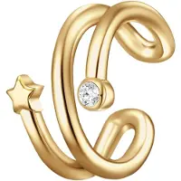 Glanzstücke Boucles d'oreilles jaune d'or