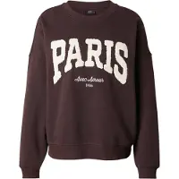 JDY Sweat-shirt 'JDYMESA' beige / brun foncé