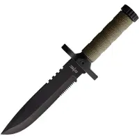 S-TEC Survival Knife OD Green
