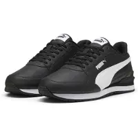 Puma Baskets basses 'Runner V4' noir / blanc