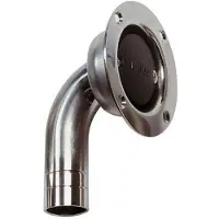VETUS Raccord de purge d'air rond coudé Ss argent 25 mm argent 25 mm