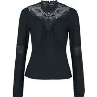Gothicana by EMP T-shirt manches longues Gothic de - Mystical Woods - S - 5XL - pour Femme - noir - Taille 4XL