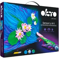 Okto Sensory Art Water Lilies set créatif, 30 x 40 cm,