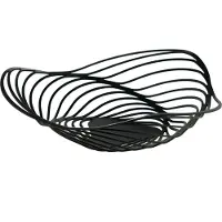 Alessi Corbeille à Fruits Alessi Trinity Fruit Holder Noir