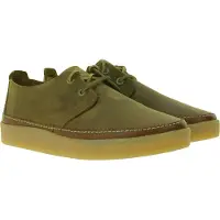 Clarks pour homme. 26176866 Chaussures basses en cuir marron Clarkwood (41.5), Plat, Lacets, Casuel