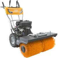 Stiga Balayeuse à essence SWS 800 GE, moteur 212 cm³ (5,9 CV), largeur de travail 80 cm, démarrage électrique