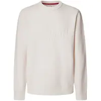 Pepe Jeans pour homme. PM7000016 Pull Phineas blanc cassé (S), Casuel, Viscose